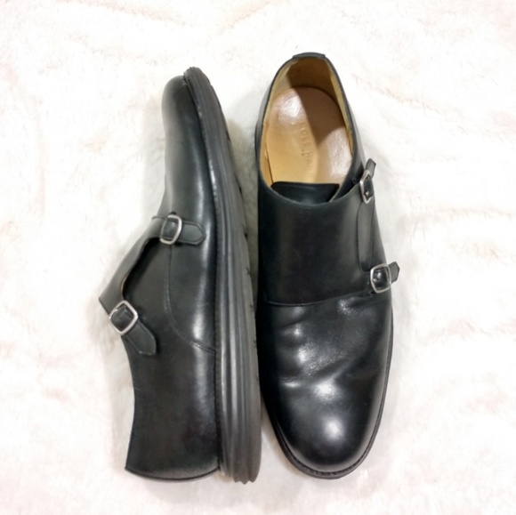 cole haan double monk strap